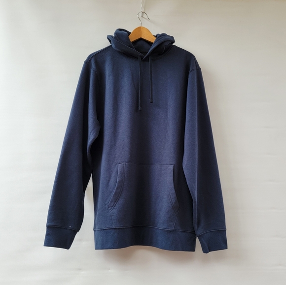 Fresh Clean Threads Pullover Hoodie Men's Size Medium Dark Navy Sweatshirt - Picture 1 of 10